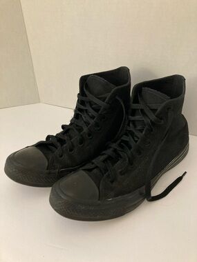 Converse Renew life’s too short to waste High Canvas Sneakers - Black 6.5M/8W
